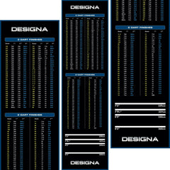Designa Mata dywanowa Checkout dywanowa mata do darta w 2 rozmiarach i 3 kolorach