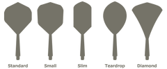 Condor Zero Stress Graffiti Small Shape Flight Stems Shafts