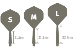 Condor Zero Stress Graffiti Small Shape Flight Stems Shafts