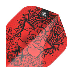 Target Ink Pro Flights - No.6 Red - FutureDart