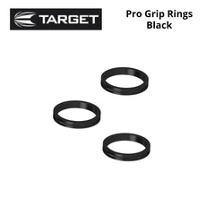 Target Pro Grip Ringe - Black - FutureDart
