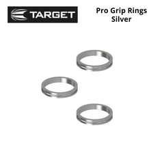 Target Pro Grip Ringe - Silver - FutureDart