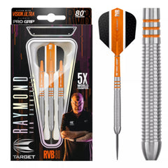 Target RVB Raymond van Barneveld 80% Steeldarts 21g, 23g, 25g - 21g - FutureDart