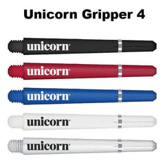 Unicorn Gripper 4 Shafts - Schwarz - Short 35mm - FutureDart