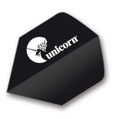 Unicorn Maestro 100 Micron Flight 6 Farben / Formen - Schwarz - Plus (Standard) - FutureDart