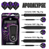 Winmau Apocalypse Steeldarts 19g, 21g, 22g, 23g, 24g, 25g