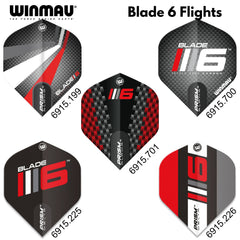 Winmau Blade 6 Prism Dart Flights - 6915.199 - FutureDart