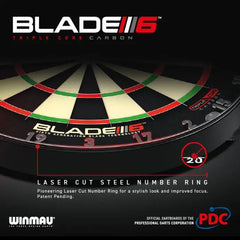 Winmau Blade 6 TripleCore Steeldartboard - FutureDart