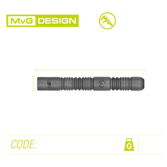 Winmau Michael Van Gerwen MvG Exact Steeldarts 21.5, 23g, 24g, 25g - 21,5g - FutureDart