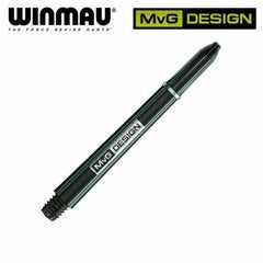 Winmau MVG Michael van Gerwen Shafts short/medium - Medium 46mm - Black - FutureDart
