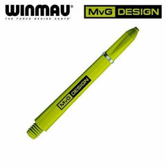 Winmau MVG Michael van Gerwen Shafts short/medium - Medium 46mm - Green - FutureDart
