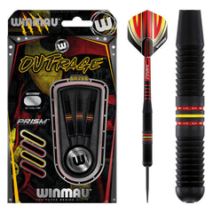 Winmau Outrage V1 Steeldarts 20g, 22g - 20g - FutureDart