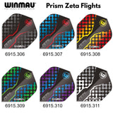 Winmau Prism Zeta Dart Flights - verschiedene Designs 1