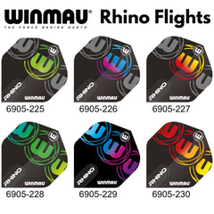 Winmau Rhino Dart Flights - verschiedene Designs 1 - 6905 - 225 - FutureDart
