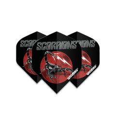 Winmau Rock Legends Dart Flights - Scorpions Logo - FutureDart