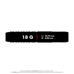 Winmau Xtreme2 V1 Softdarts 18g - FutureDart