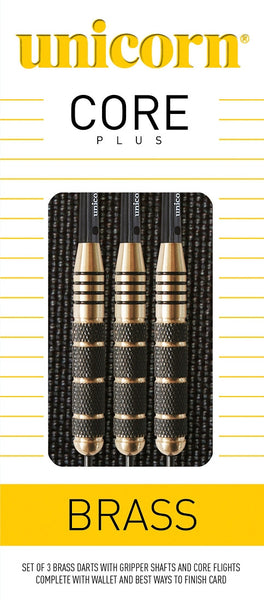 Unicorn Core Plus Brass Softdarts 17g, 19g