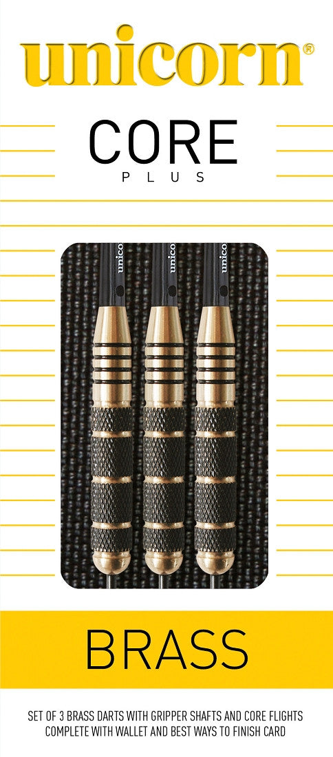 Unicorn Core Plus Brass Softdarts 17g, 19g