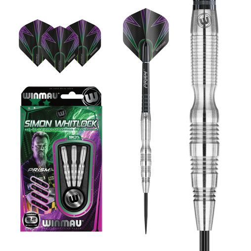 Winmau Simon Whitlock 90% Tungsten Steeldarts 22g, 24g