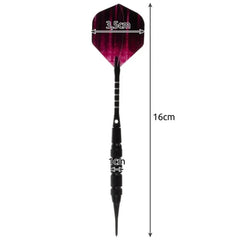 12 Dartpfeile Softdarts Dart Set 18g + 100 Dartspitzen + Zubehör - FutureDart
