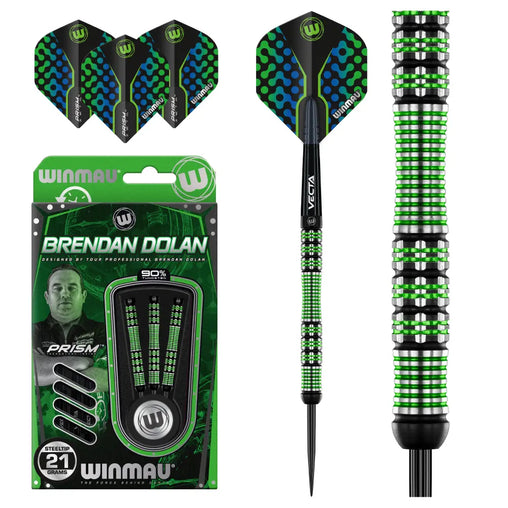 Winmau Brendan Dolan steel darts 21g, 23g