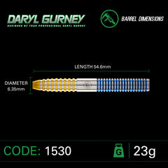 Winmau Daryl Gurney SC 1.0 Series Steeldarts 23g