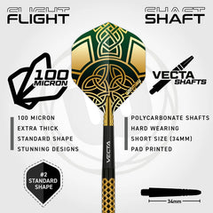 Winmau Brendan Dolan Signature Series Steeldarts 23g, 25g