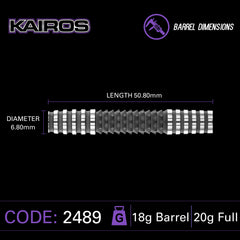 Winmau Kairos 2 Softdarts 20g