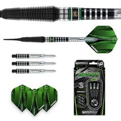 Winmau Sniper Black 2025 Softdarts 20g