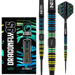 Red Dragon Dragonfly 95 Black - Tapered Steeldarts 23g, 25g