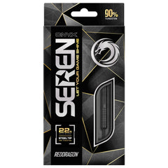 Red Dragon Seren 1 Onyx Steeldarts 22g, 24g