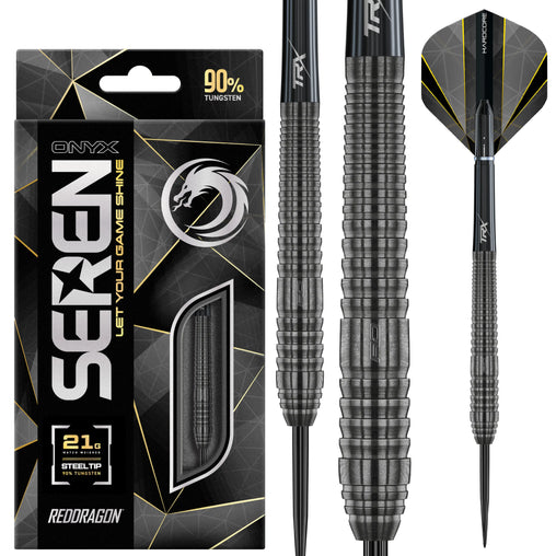 Red Dragon Seren 2 Onyx Steeldarts 21g, 23g