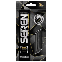 Red Dragon Seren 3 Onyx Steeldarts 22g, 24g