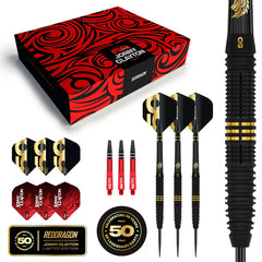 Red Dragon Jonny Clayton 50 Years Player Limited Edition Steeldarts 22g