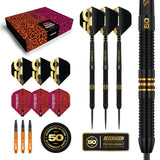 Red Dragon Peter Wright 50 Years Player Limited Edition Steeldarts 21g