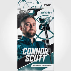 Red Dragon Connor Scutt Steeldarts 22g