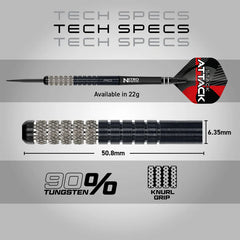 Red Dragon Rob Owen Steeldarts 22g