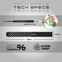 Red Dragon Bullhitters V1 Steeldarts 23g