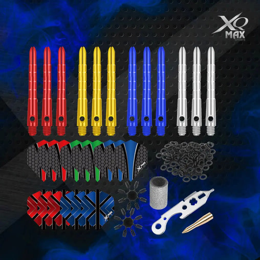 XQ Max 146 piece dart accessory set 