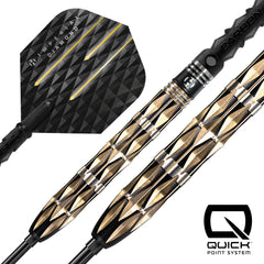 Harrows Imperial Diamond Quick Point Steeldarts 90% Wolfram