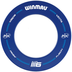 Niebieskie obramowanie tarczy do darta Winmau PDC 