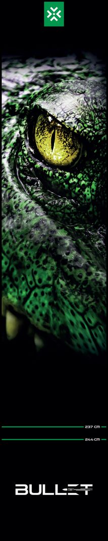 Bullet Gator Dartmatte 300x60 cm
