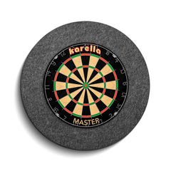 Karella Schallschutz für Steeldartboards mit integriertem Surround/Auffangring