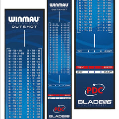 Winmau Outshot PDC dart carpet dart mat 
