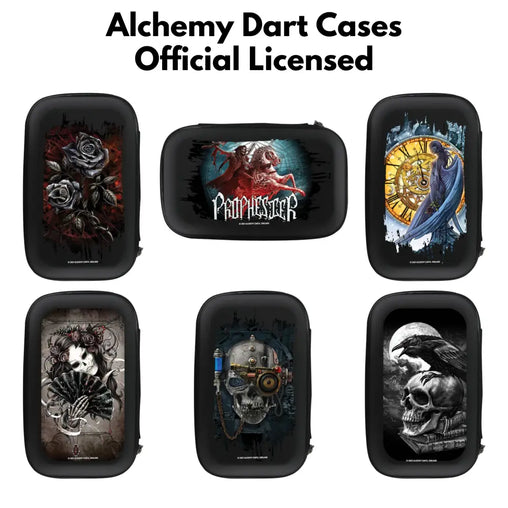 Alchemy Dart Case - Official Licensed - Strong EVA für 2 Sätze Darts