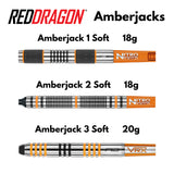 Red Dragon Amberjack 1.2 soft darts 18g 