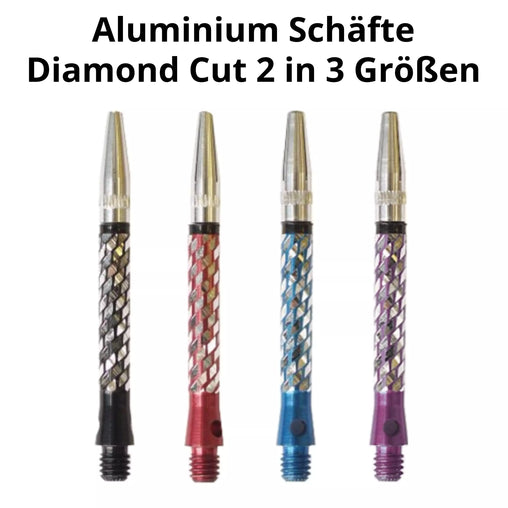 Dart aluminum shaft Super Spin Diamond Cut 2