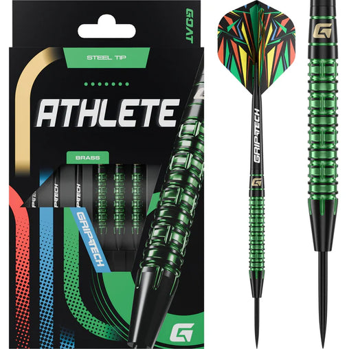 GOAT Athlete Brass Green Steeldarts 10g