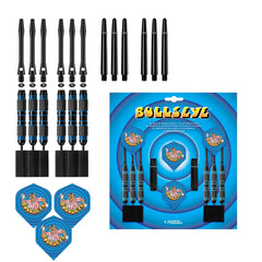 Bullseye Darts - 2 zestawy rzutek - Bully Design - Rzutki stalowe 24g