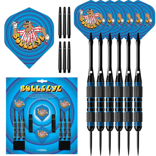 Bullseye Darts - 2 zestawy rzutek - Bully Design - Rzutki stalowe 24g